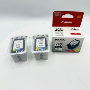 Genuine Canon PIXMA PG-245XL Black CL-246 CL-246XL Color Ink NEW Sealed